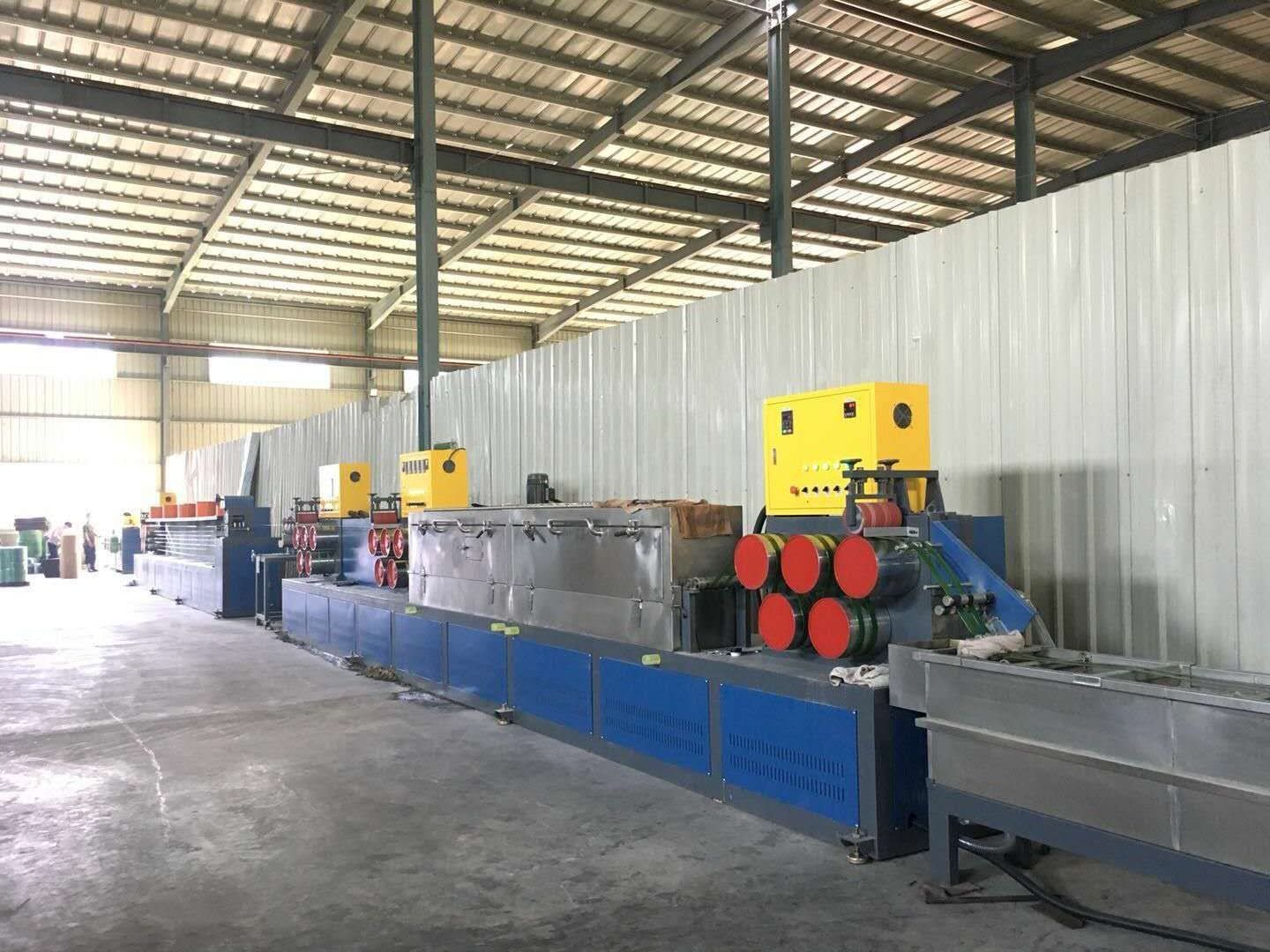 Plastic PET Recycling Plant PET Strap Making Machine / PET Package Strap Band Extrusion Line