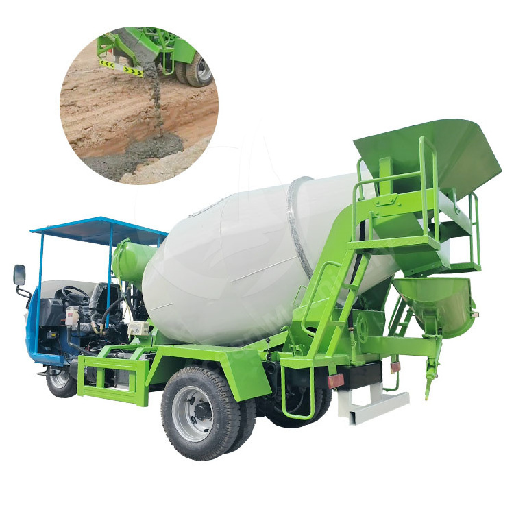 OCEAN Heavy Duty 6 Cubic Yard Concrete Mixer Mini Mobile Driver Cement Concrete Mixer with Truck China