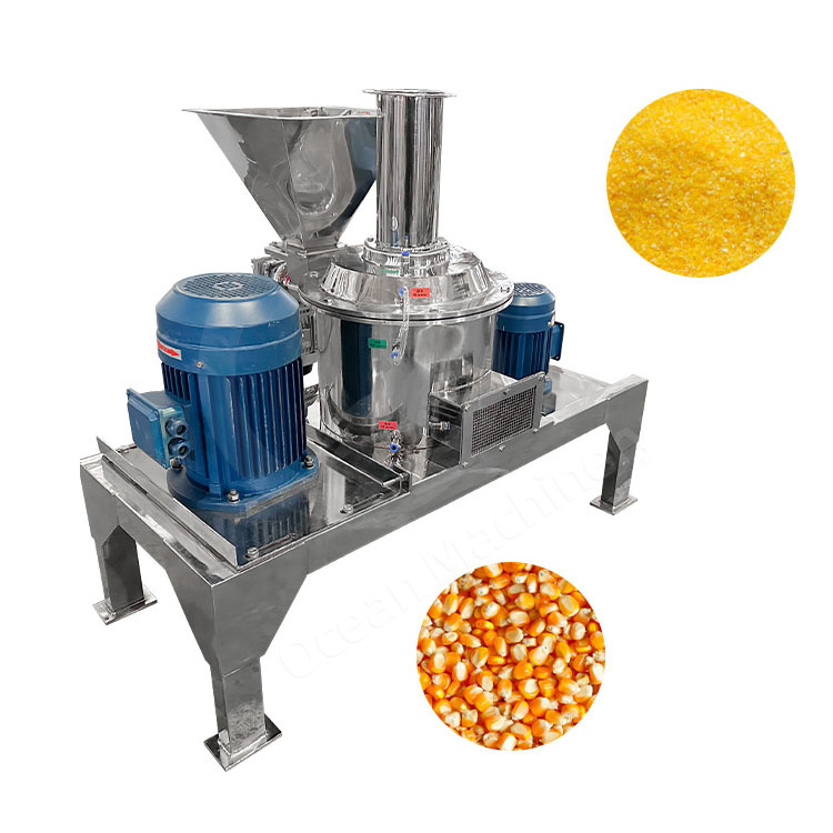 OCEAN Hevay Duty Tea Leaf Dry Grain Sugar Salt Mustard Seed Grind Powder Grinder Machine