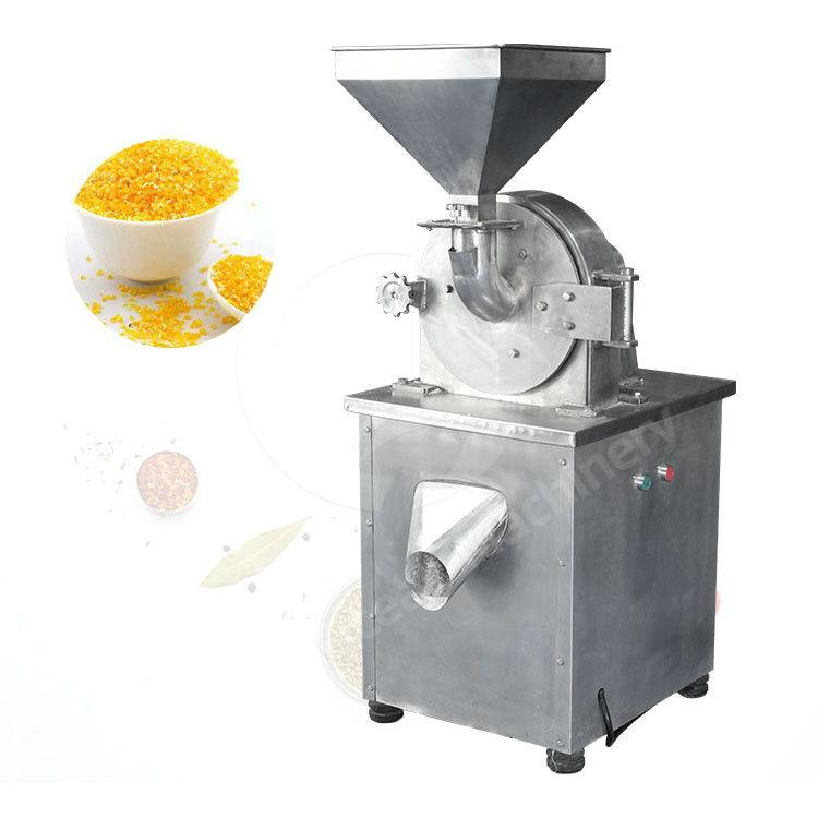 OCEAN Small Seed Crusher Spice Grind Rice Straw Powder Make Pulverizer Machine for Whole Wheat Flour