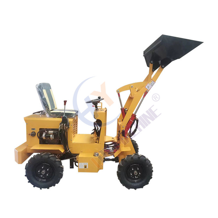 Avant Wheel Loader 1.5 Tonne China Supplier 850 Liters 400 Kg Mini Cargador Frontal Diesel