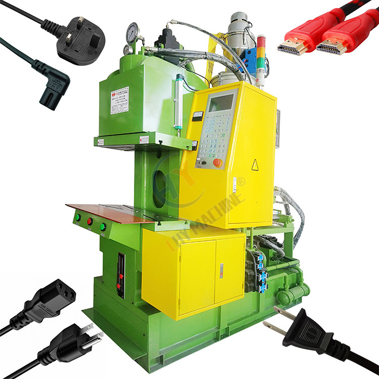 OCEAN Vertical 35t Mini Inject Cord Make Machine Pigeon Ring Plastic Injection Molding Machine