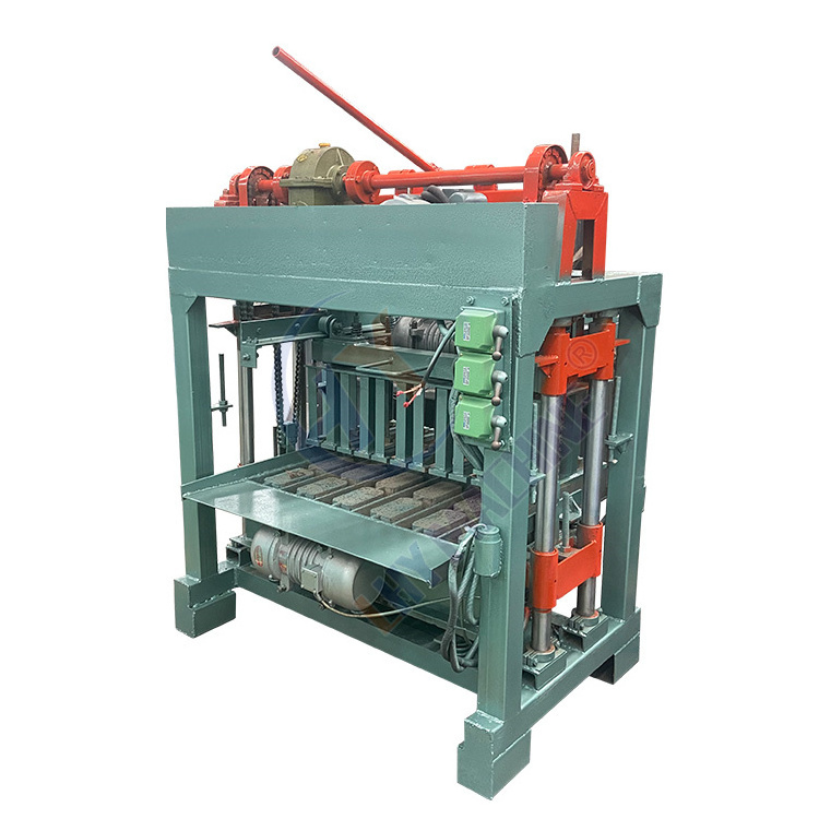 Sale Simple Hallow Block And Low Cost Paving Brick Making Machine Vibrating Machine For Block Moulding