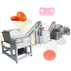 OCEAN Soap Stamper Maker Manufacturer Complete Bar Soap Make Machine Plodder Machine for Bar Soap