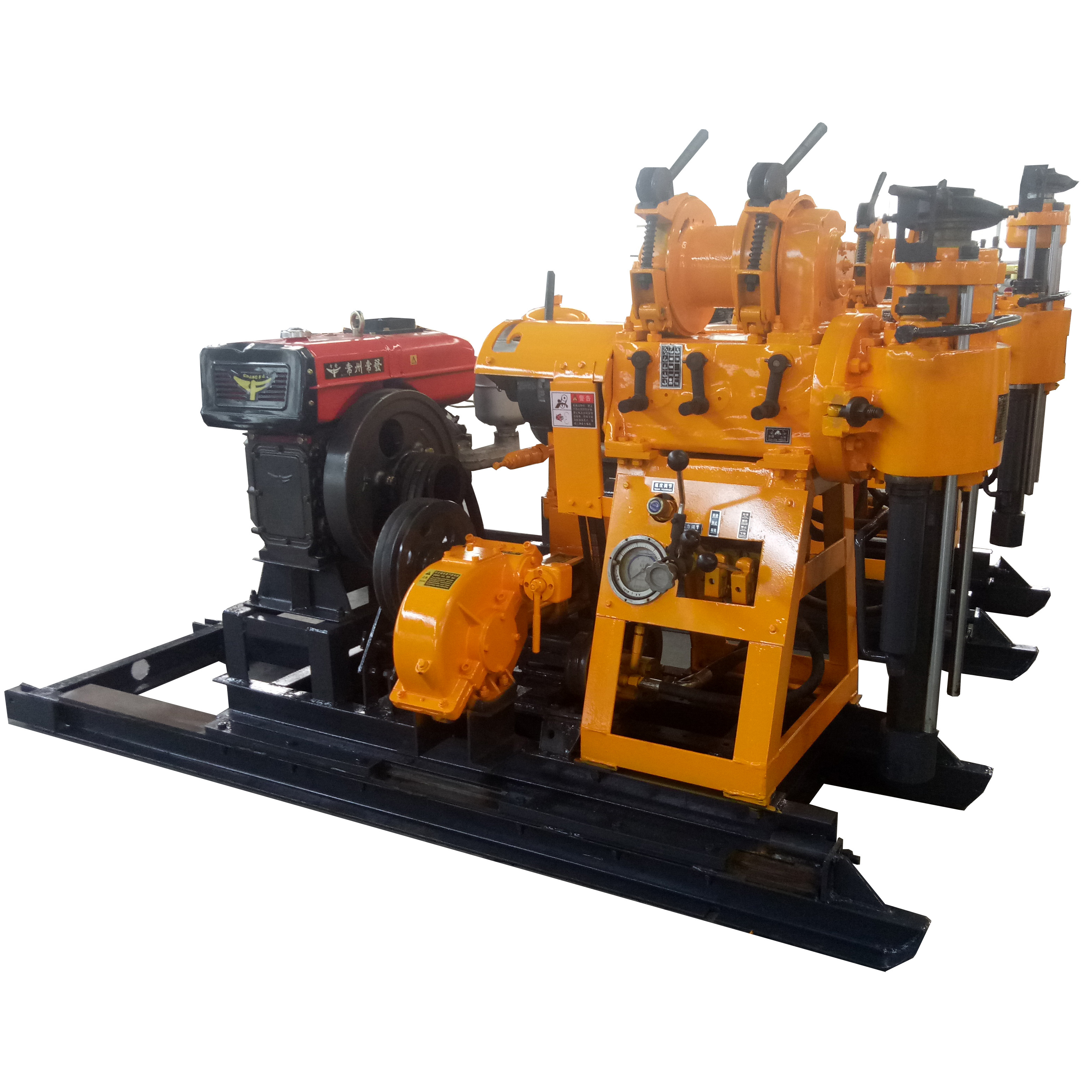 Industrial land drilling machine portable diesel water well drilling rig