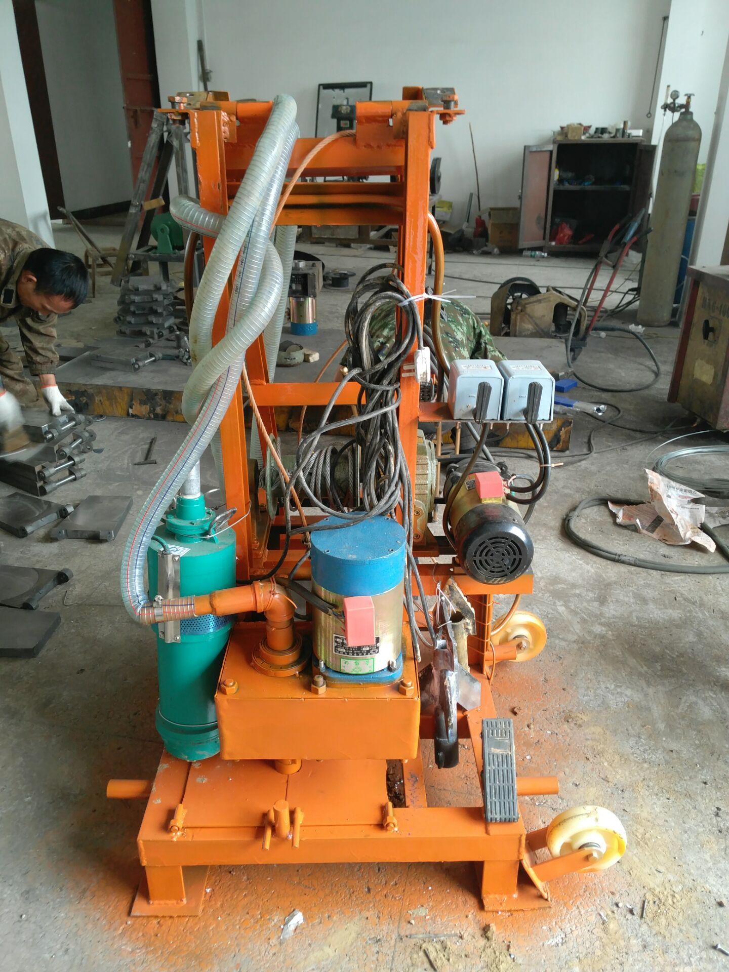 Water Well Drilling Rig / electric drill machine / soil drill machine