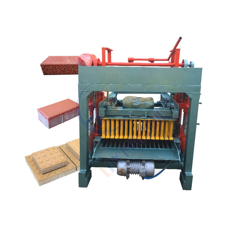 Sale Simple Hallow Block And Low Cost Paving Brick Making Machine Vibrating Machine For Block Moulding