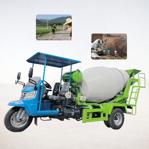 OCEAN Heavy Duty Mobile Driver Cement Concrete Mixer Mini 6 Cubic Yard Concrete Mixer with Truck China