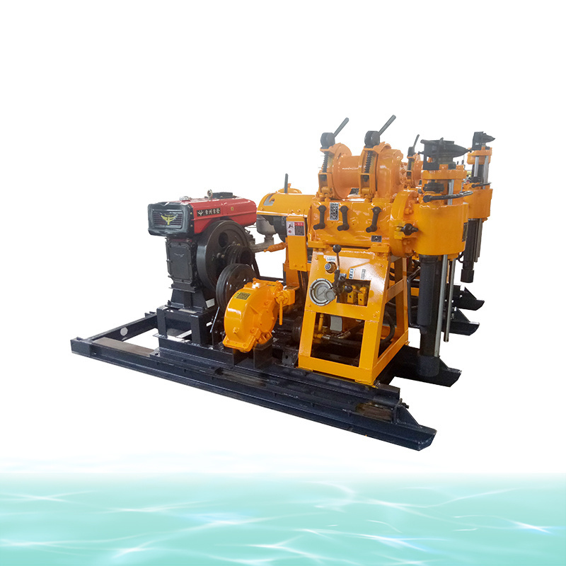 automation/Hiyoung 300hp Road Driller 160m Core 200m Borehole Drill Machine Diesel Drill Rig for Water Well