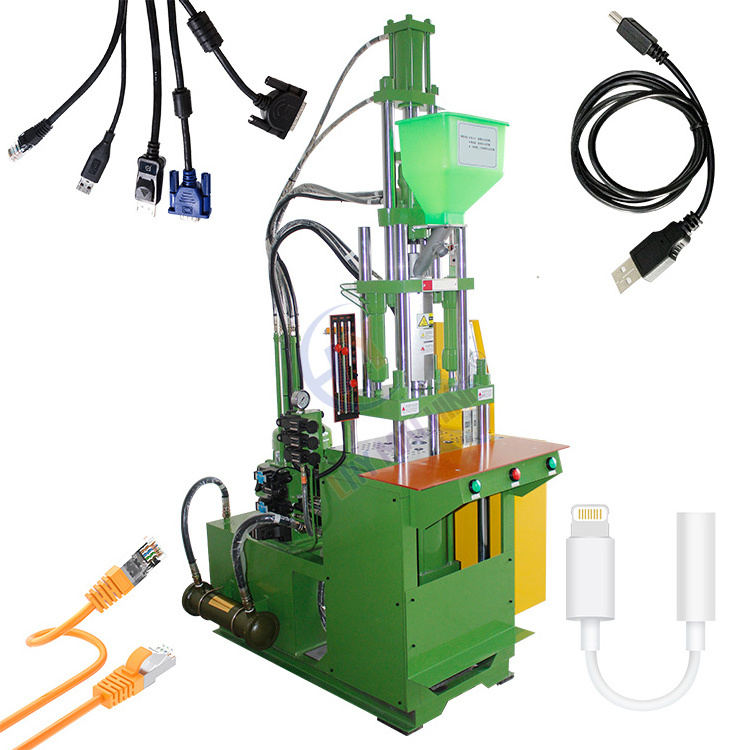 OCEAN Vertical 35t Mini Inject Cord Make Machine Pigeon Ring Plastic Injection Molding Machine