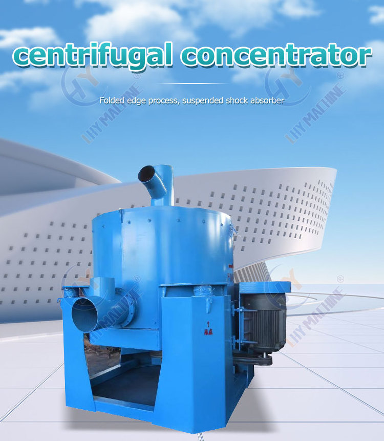 Automatic Sale Centrifugal Gold Sluice Mining Tool Miner Separator Concentrator Alluvial Wash Machine