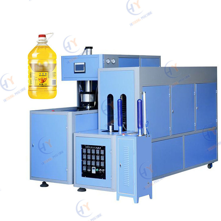 Semi Auto 1000ml 10 Liter 20l Plastic Pet Bottle Mould Blower Stretch Blow Make Machine for Bottle