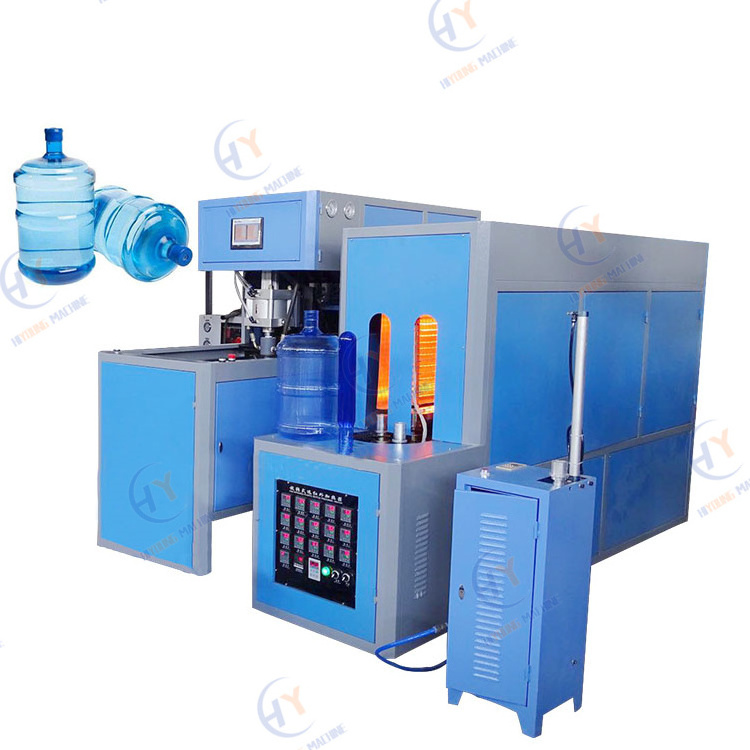 Semi Auto 1000ml 10 Liter 20l Plastic Pet Bottle Mould Blower Stretch Blow Make Machine for Bottle