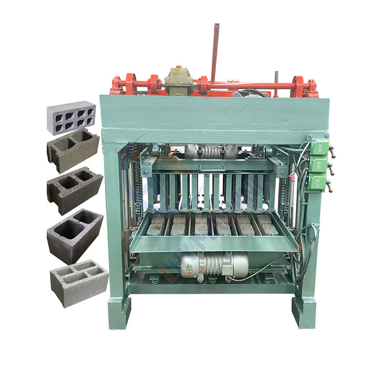 Sale Simple Hallow Block And Low Cost Paving Brick Making Machine Vibrating Machine For Block Moulding