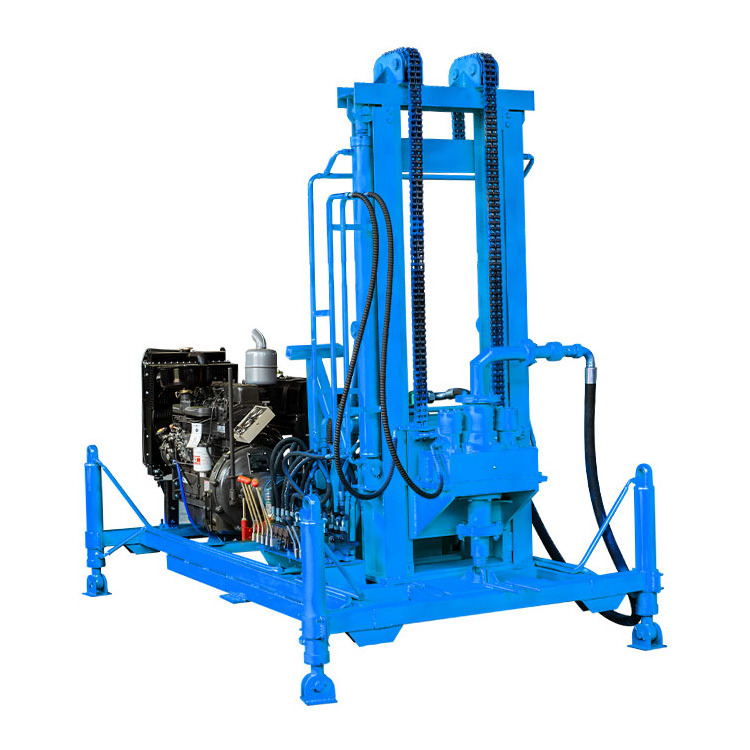 Wholesale 40M-300M diesel hydraulic wheeled water well drilling rig with high quality and ultra-low factory price