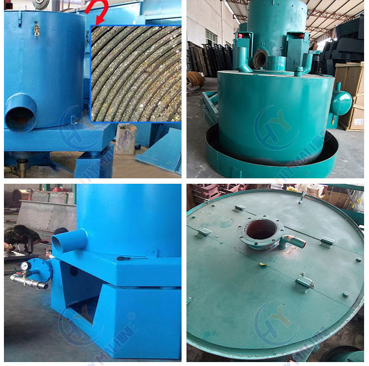 Automatic Sale Centrifugal Gold Sluice Mining Tool Miner Separator Concentrator Alluvial Wash Machine