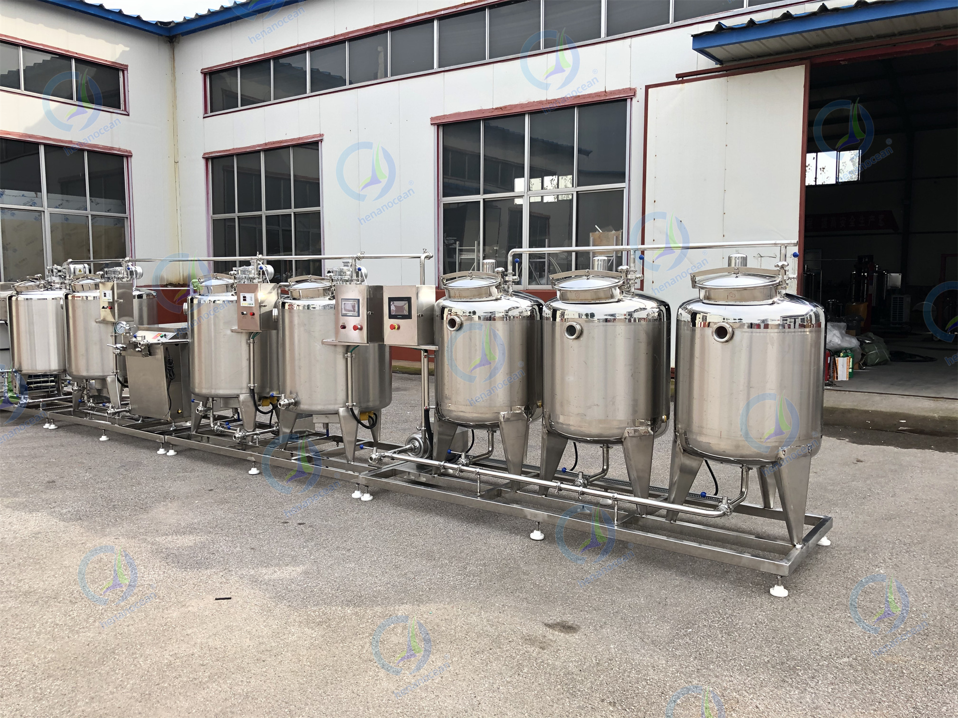 Yogurt production line/Mini Dairy Processing Plant Equipment /Yogurt Processing Machine