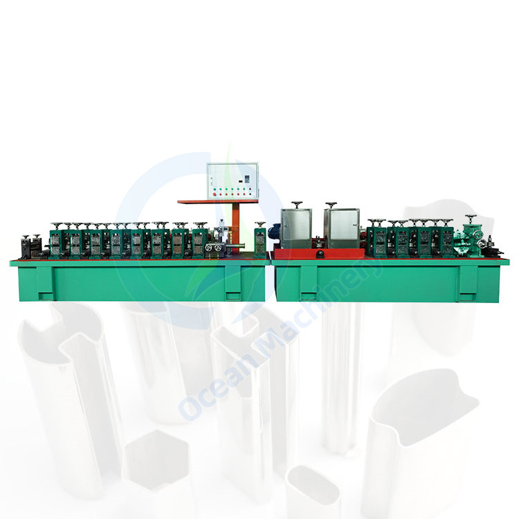 OCEAN Automatic Carbon Steel Pipe Make Machine Pipe Weld Machine Steel Tube Production Line