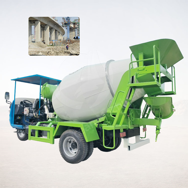 OCEAN Heavy Duty Mobile Driver Cement Concrete Mixer Mini 6 Cubic Yard Concrete Mixer with Truck China