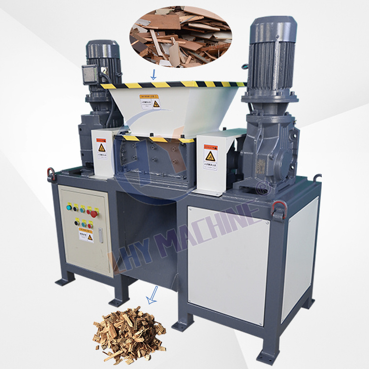 Wire Green Waste Whole Car Recycle Tyre Pallet Recycling Shredder Plastic Shredding Machine Wood Scrap Crusher