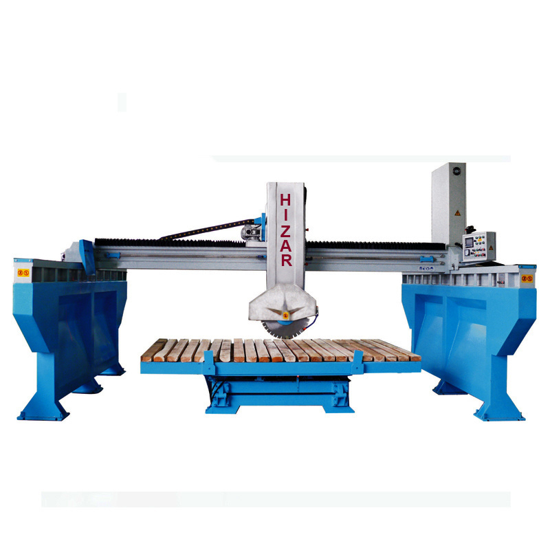 HIZAR HQQ-800B bridge saw cnc granite stone cutting machine