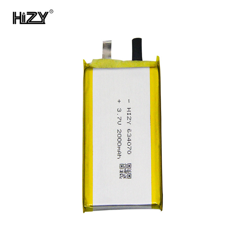 wholesale 634070 lithium ion polymer battery 3.7v 2000mah for laser pointer