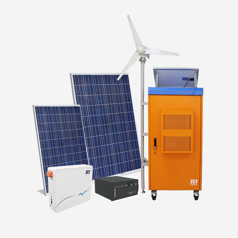 Solar Panel Energy Off Grid Power Generation System Indoors 5Kw Portable Home System