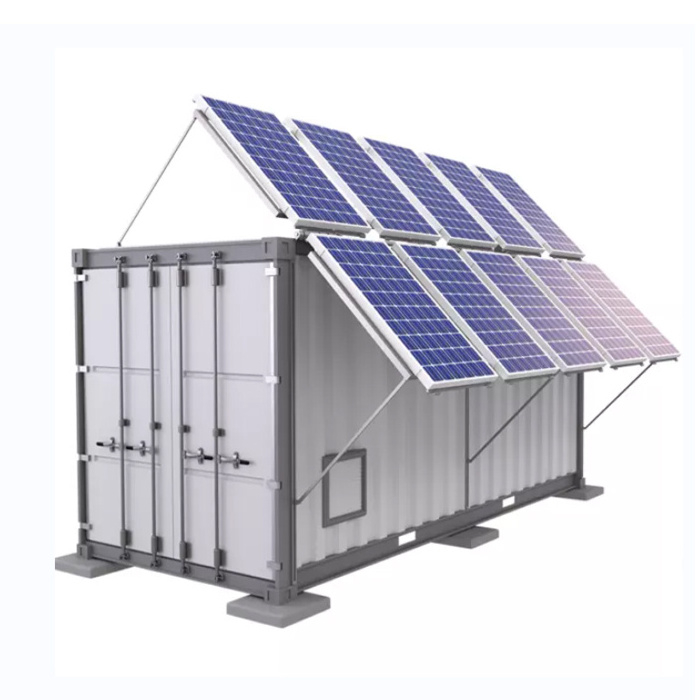 HJ container bess solar battery energy storage system for 1Mwh 300 Kwh 500Kwh Off grid Solar PV Power System Supply