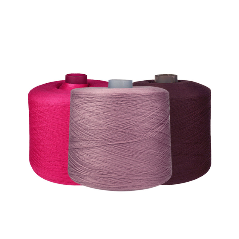 100% polyester spun virgin sewing yarn for knitting