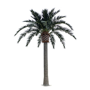 Factory Direct Sale Customized Large Artificial Date Palm Tree Big Fake Seaweed Palm Tree For Garden Hotel Landscaping & Decking