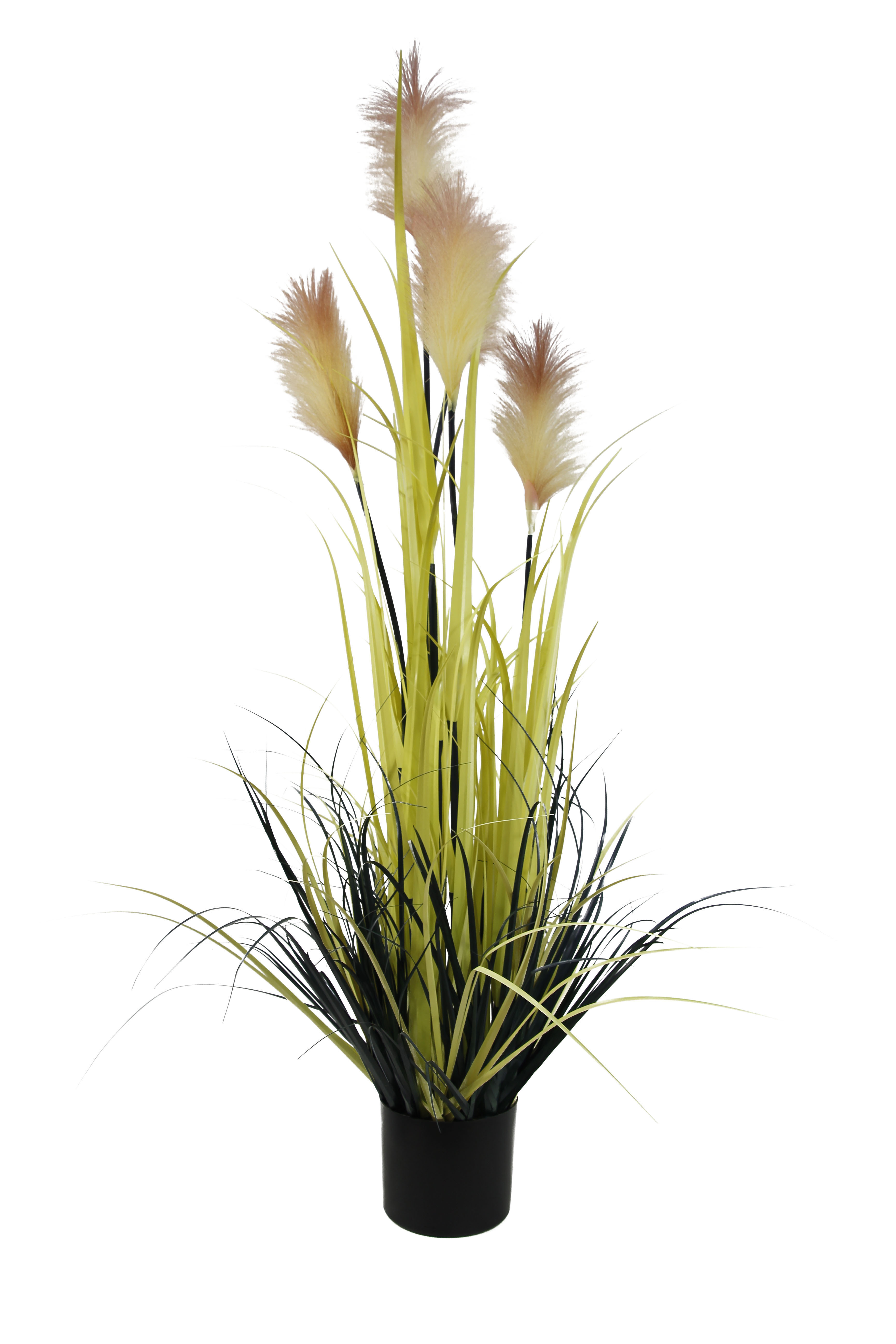 Green Grass Decoration Spring Handmade Green Cheap Artificial Onion Grass 90cm Faux Fountain Grass In Pot for Wedding Home Decor