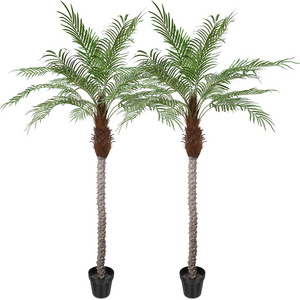 Customize 8.5FT Extra Tall Faux Potted Plant Tropical Coconut Palm Tree Artificial Palm Tree Outdoor for Pool Patio Home Decor