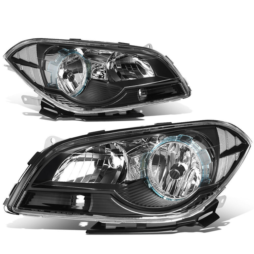 Body Kits For Chevrolet Chevy Malibu 2008 Headlight Black Housing Clear Corner