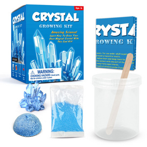 Kids crystal science experiment Stem toy Chemistry Education  School Learning Science Kit Crystal Growing Kit