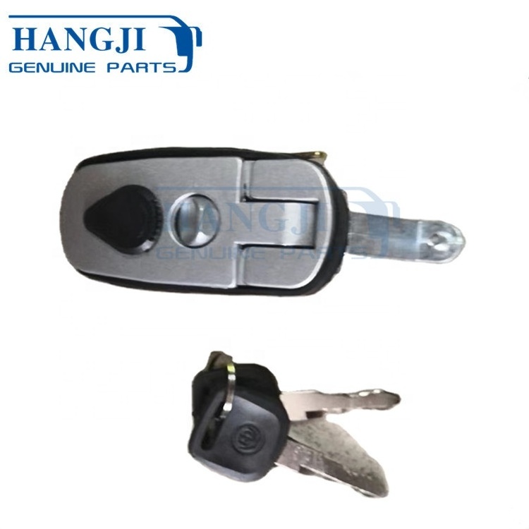 Good price bus parts accessories coaster bus parts HJDL-609 Silver Key Door lock for sale