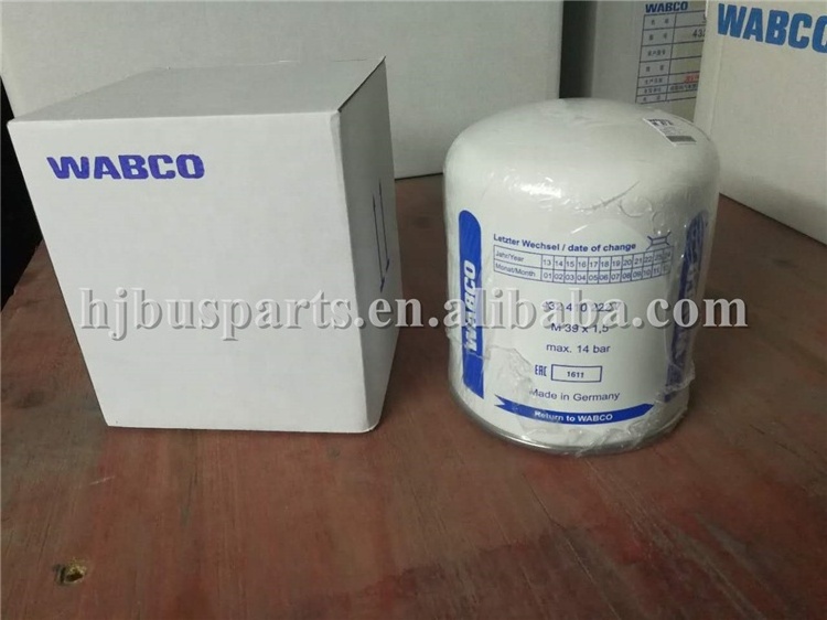 Best Selling Bus Spare Parts Air Filter Dryer  WABCO 4324102227 Original