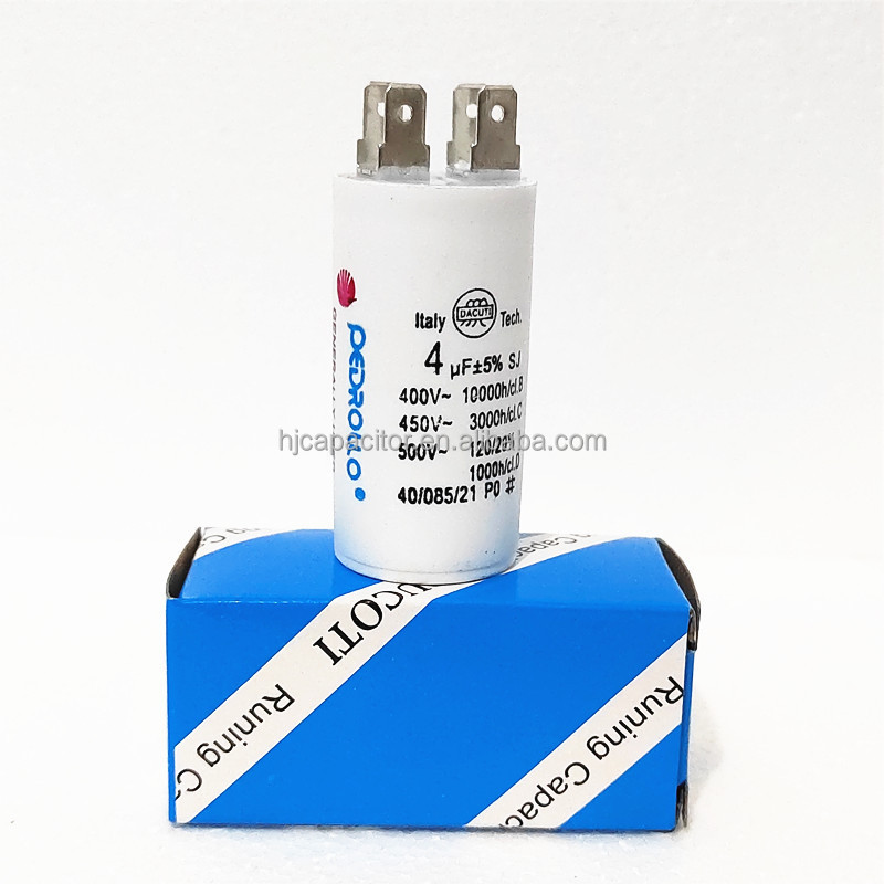 cbb60 capacitor 20uf 250vac 300vac 450vac 50/60hz 25/70/21 sh motor run capacitor polypropylene capacitor