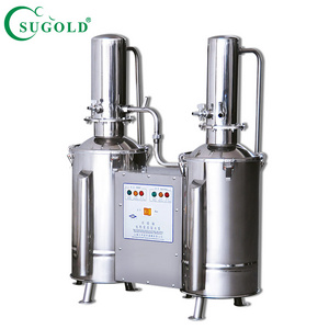 High Quality Stainless Steel Electric Heating Distilled Machine Medical Double Water Distiller