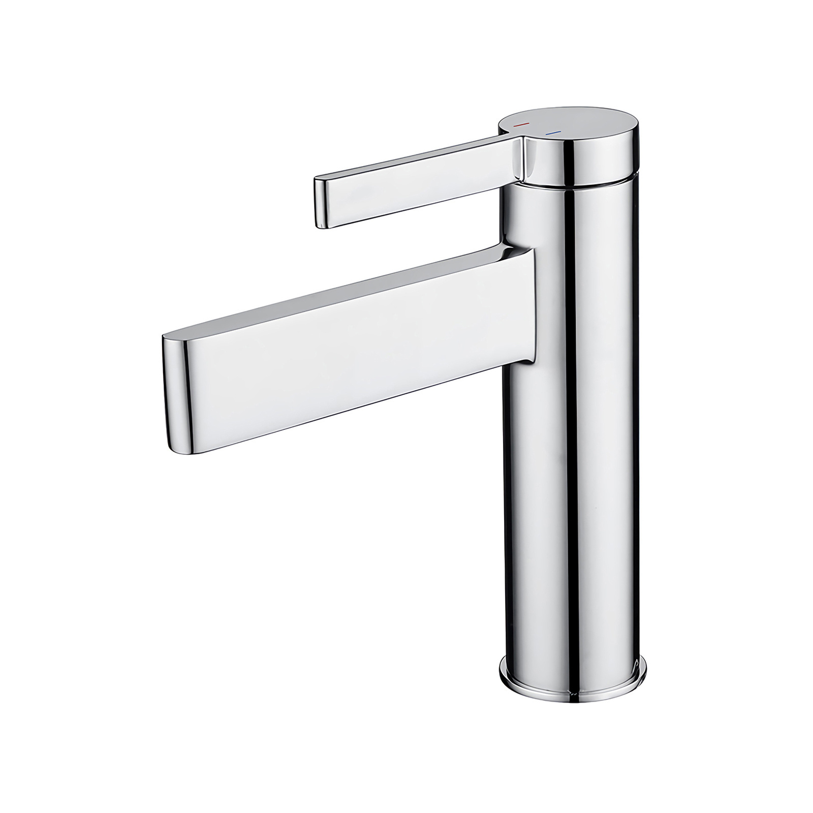 Luxury Waterfall Bathroom Water Saving Wash Basin Faucet Brass chrome single hole bathroom basin faucet tap