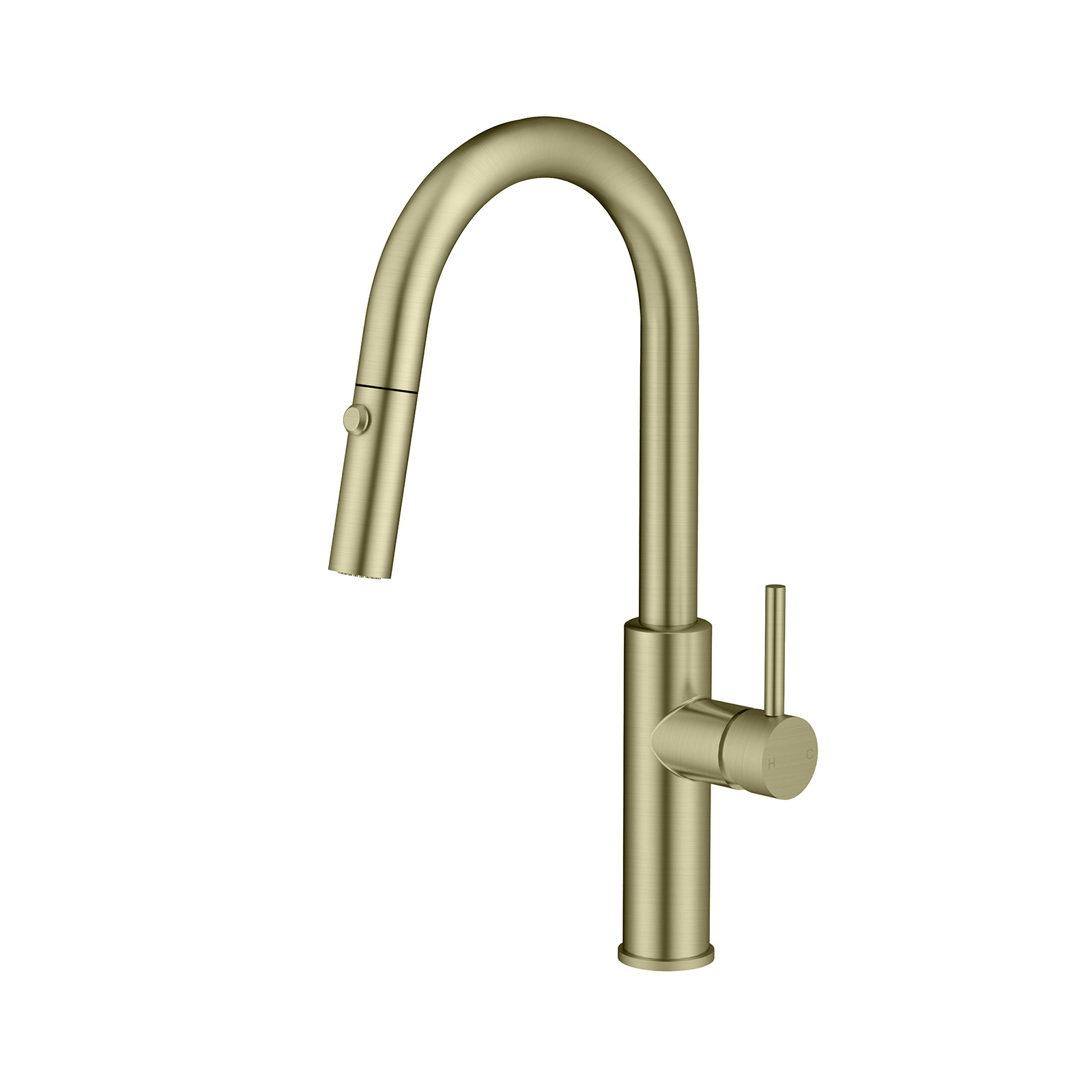 Stainless Steel Pull Out Kitchen Faucet - Modern Design with Flexible Hose, Pull Down Sprayer, and Hot/Cold Water Control