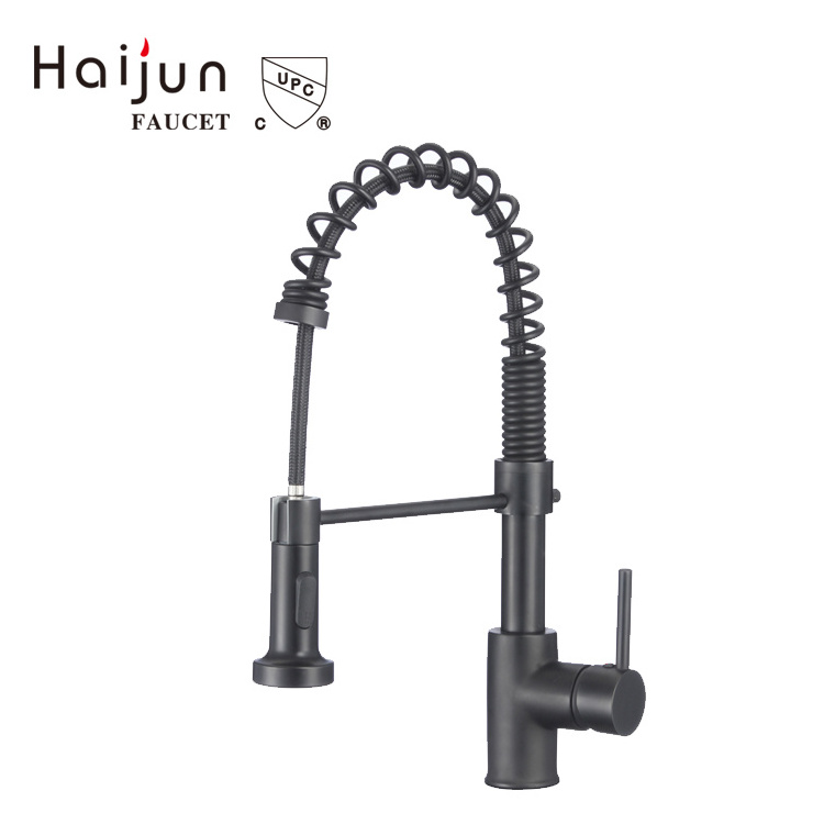 Cupc NSF Flexible Pullout Kitchen Mixer Faucet Tap CLASSIC Ceramic Kitchen Faucet Lead Free Brass Pull Out Kitchen Faucet HAIJUN