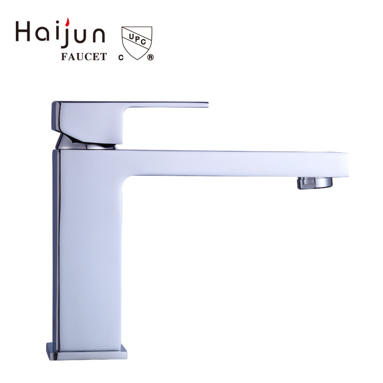 cUPC NSF wholesale single hole bathroom mixer low lead BRASS  basin tap Basin faucet