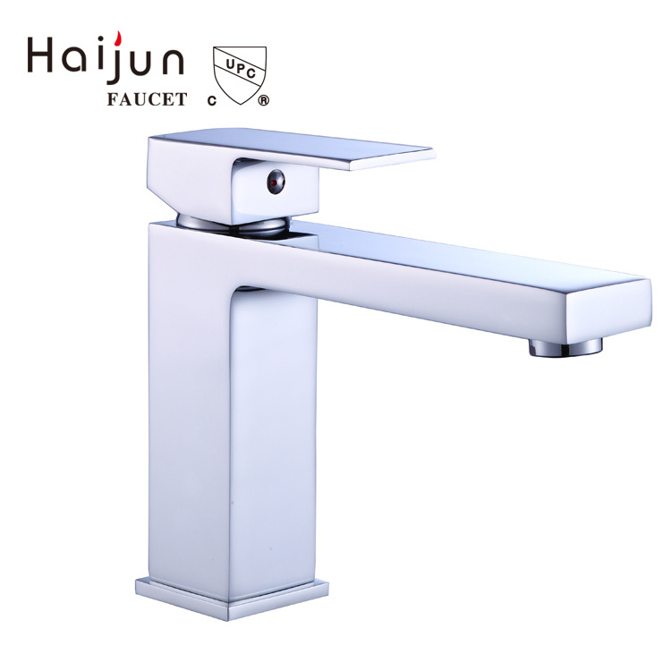 cUPC NSF wholesale single hole bathroom mixer low lead BRASS  basin tap Basin faucet