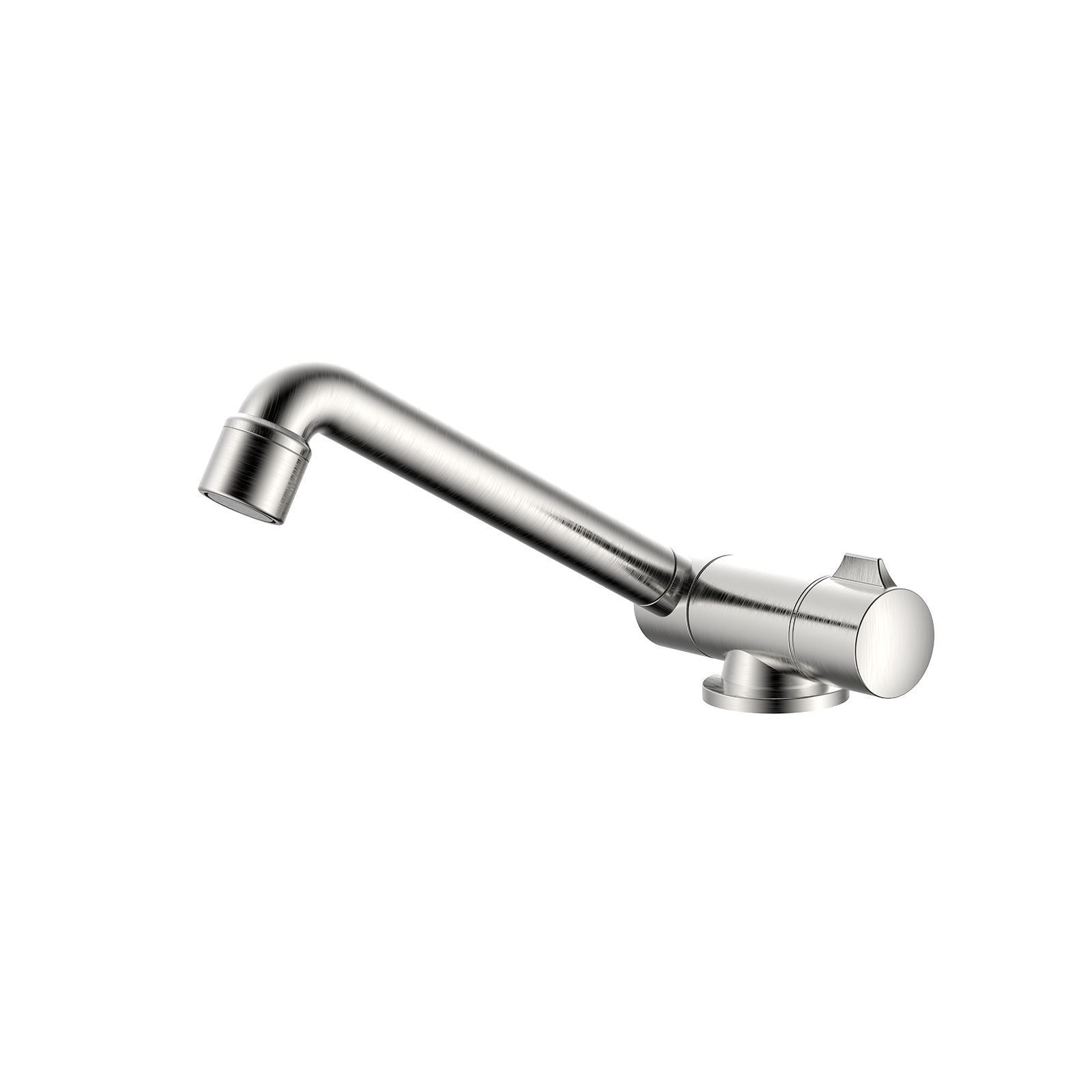 Approved 360 Rotation Cold Hot Water Mixer Taps Compact Folding Kitchen Faucet Tap Chrome Boat RV Caravan Camper Full Brass Side