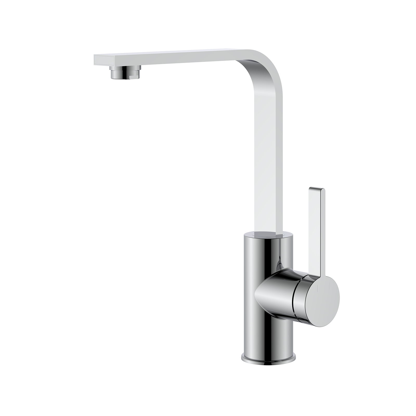 Approved Brushed Nickel Kitchen Faucet Single Hole Kitchen Sink Mixer Tap Stream Sprayer Head Chrome/black Mixer Tap