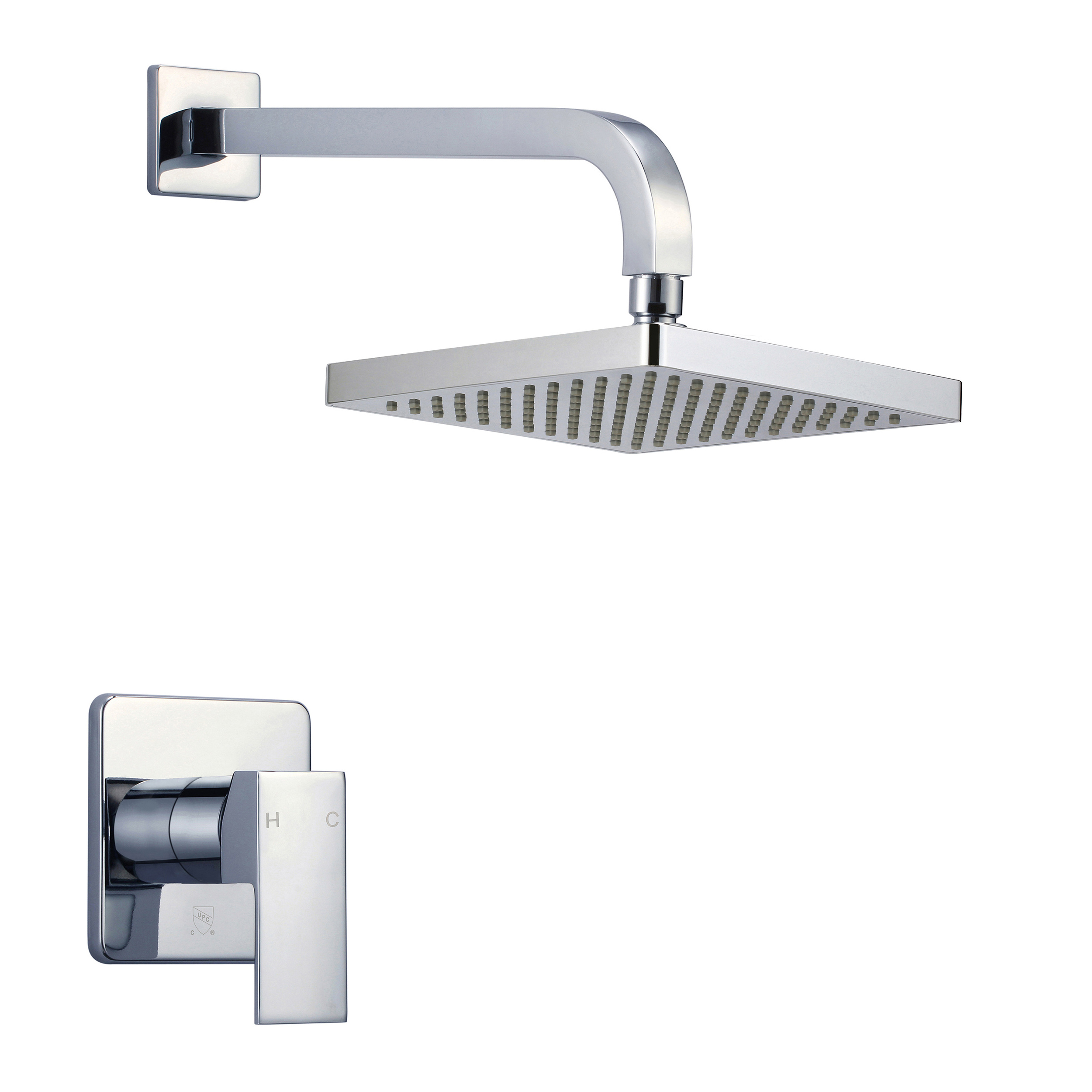 Haijun March Expo cUpc Waterfall Single Handle Wall Mounted Bath Shower Faucets