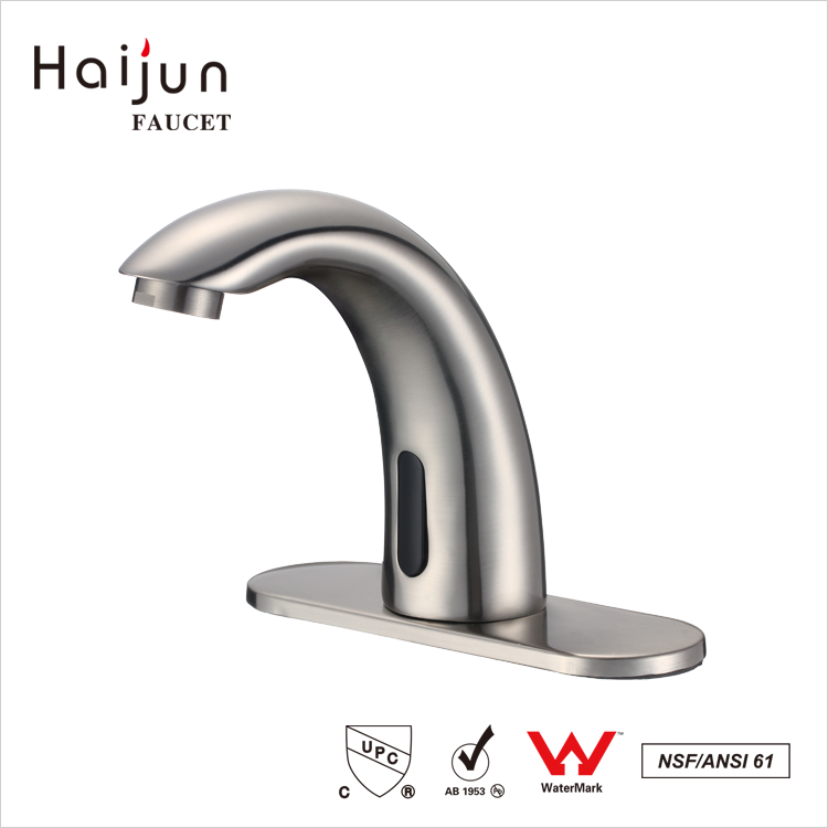 Haijun Lavatory Wash Hand Electronic Water Saving Automatic Sensor Infrared Tap Faucet