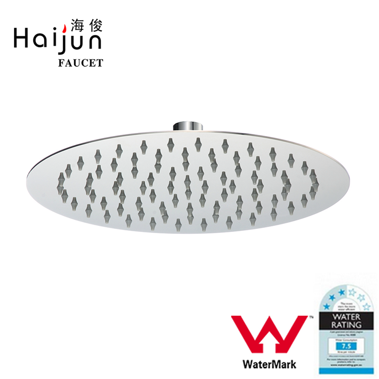 High Pressure Rain - Luxury Modern Chrome Look - Easy Tool Free Installation - Shower Head For Your Bathroom Shower Heads