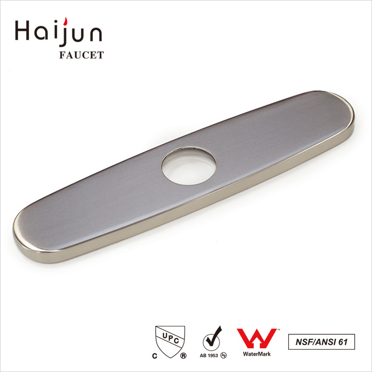 Haijun China Manufacturer Bathroom Water Sink Hole Cover Faucet Deck Plate