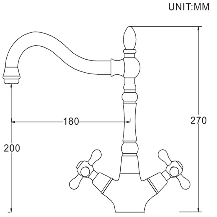 Haijun New Items 2020 Artistic Single Hole Water Saving Brass Basin Faucet